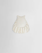 Phoebe Philo Sugar Vest in Vanilla Silk Satin