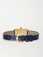 Cartier Tank Américaine 28mm Small 18-Karat Gold Alligator Watch