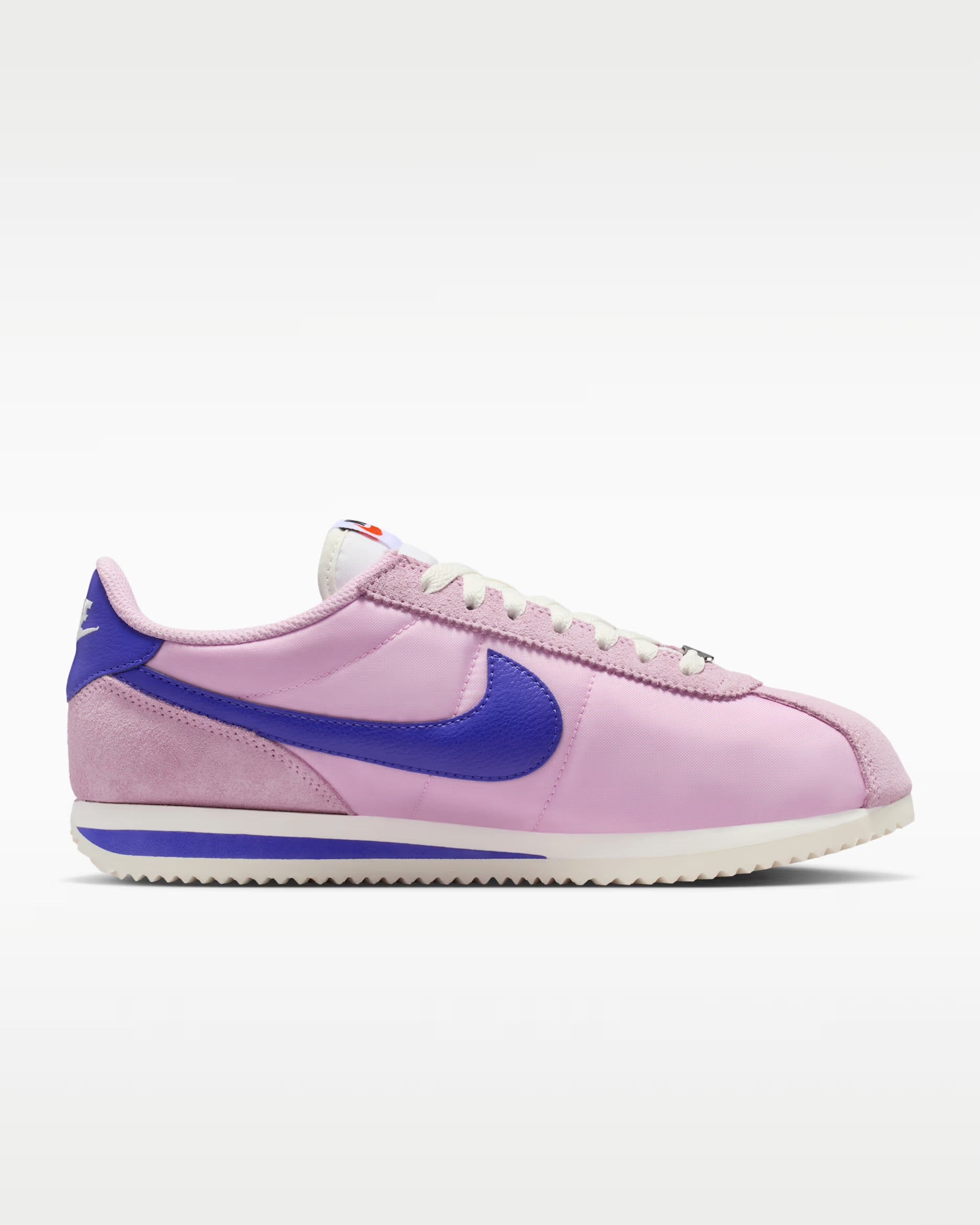 Nike Cortez Textile Trainers – Light Arctic Pink / Sail / Paramount Blue