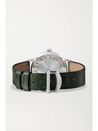 IWC Schaffhausen Portofino Automatic 40mm Stainless Steel, Textured-Leather and Diamond Watch