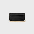Céline Small Chain Triomphe in Python – Black