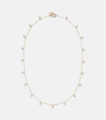 Sophie Bille Brahe Lou Of The Valley 18kt Gold Necklace with Diamonds