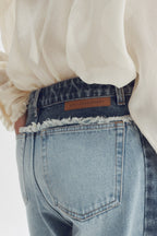 Stella McCartney x H&M Two-Tone Wide-Leg Jeans