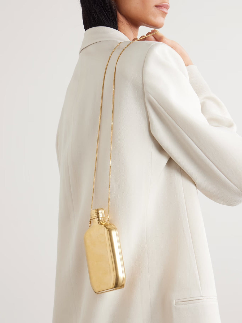 The One Gold-Tone Clutch