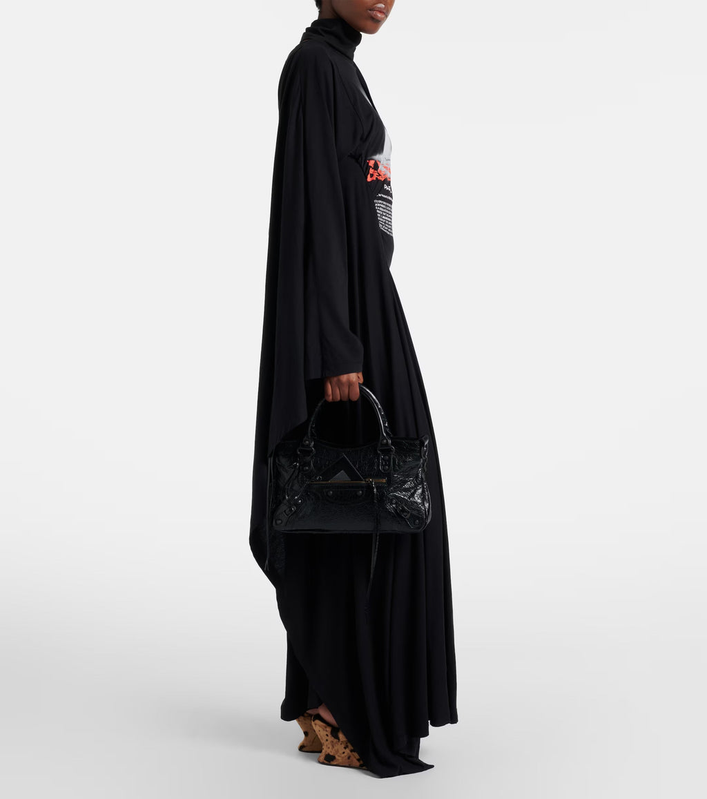 Balenciaga Le City Small Leather Top-Handle Bag