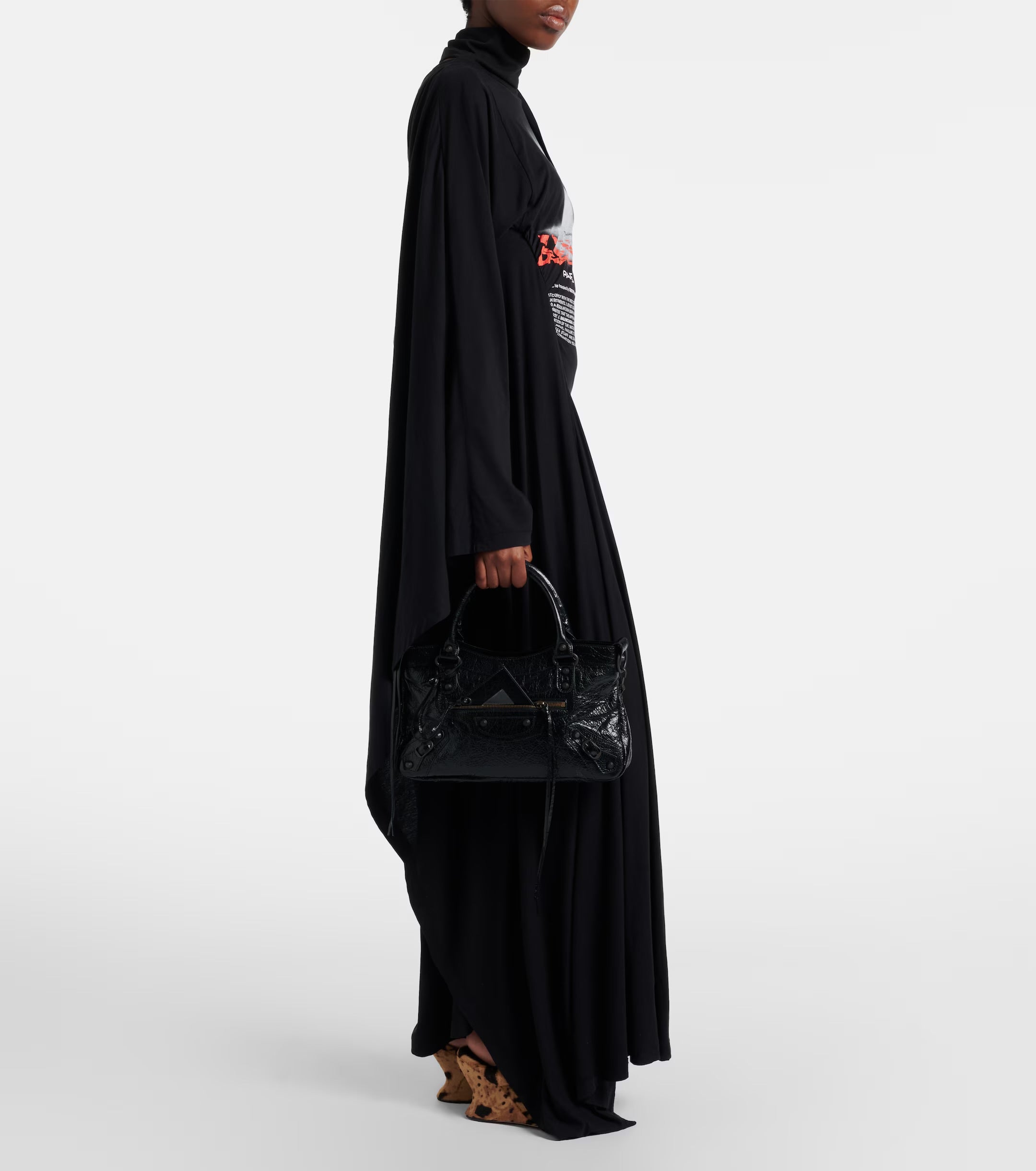Balenciaga Le City Small Leather Top-Handle Bag