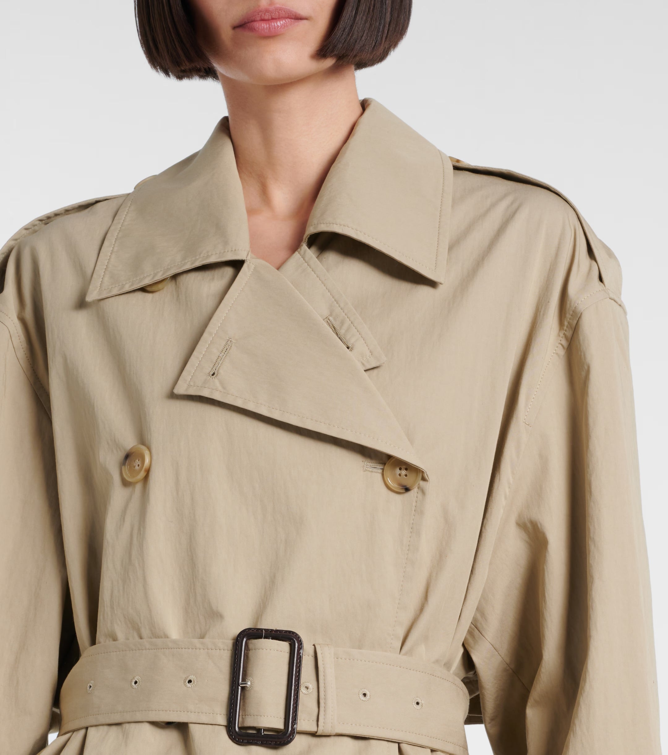 Toteme Cotton-Blend Trench Coat