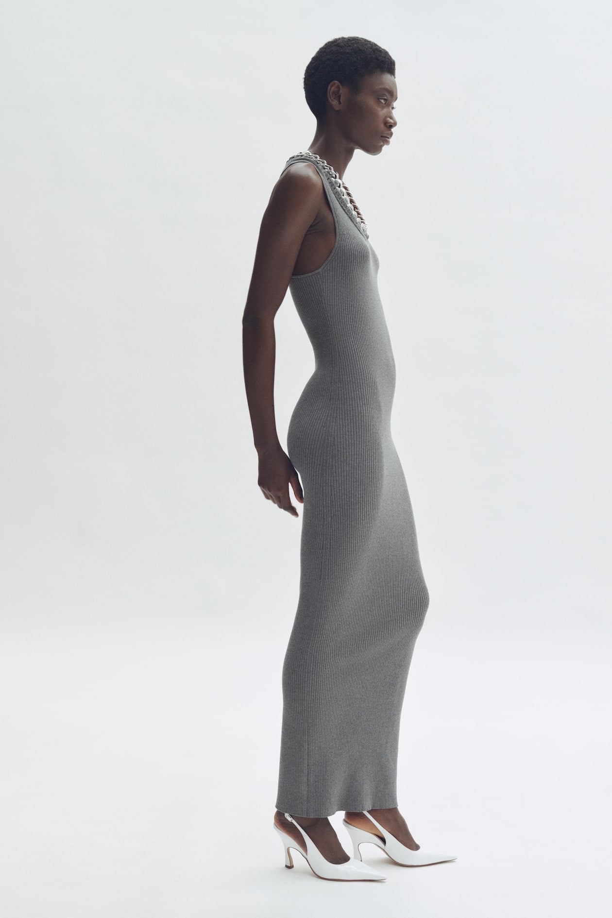 Stella McCartney x H&M Chain-Trim Ribbed Dress