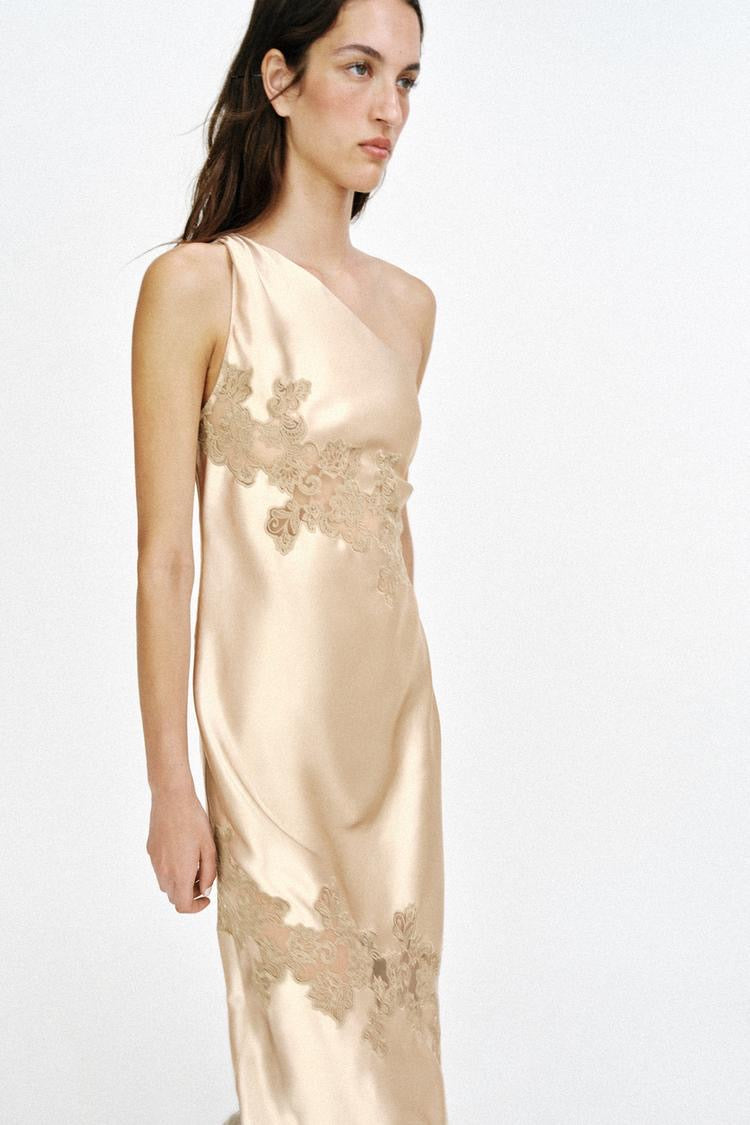 Asymmetric Camisole Dress
