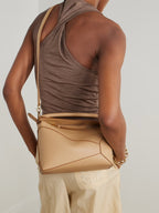Loewe Puzzle Edge Small Leather Shoulder Bag