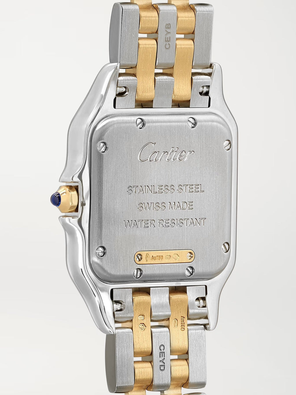 Panthère de Cartier Medium 27mm 18-Karat Gold and Stainless Steel Watch