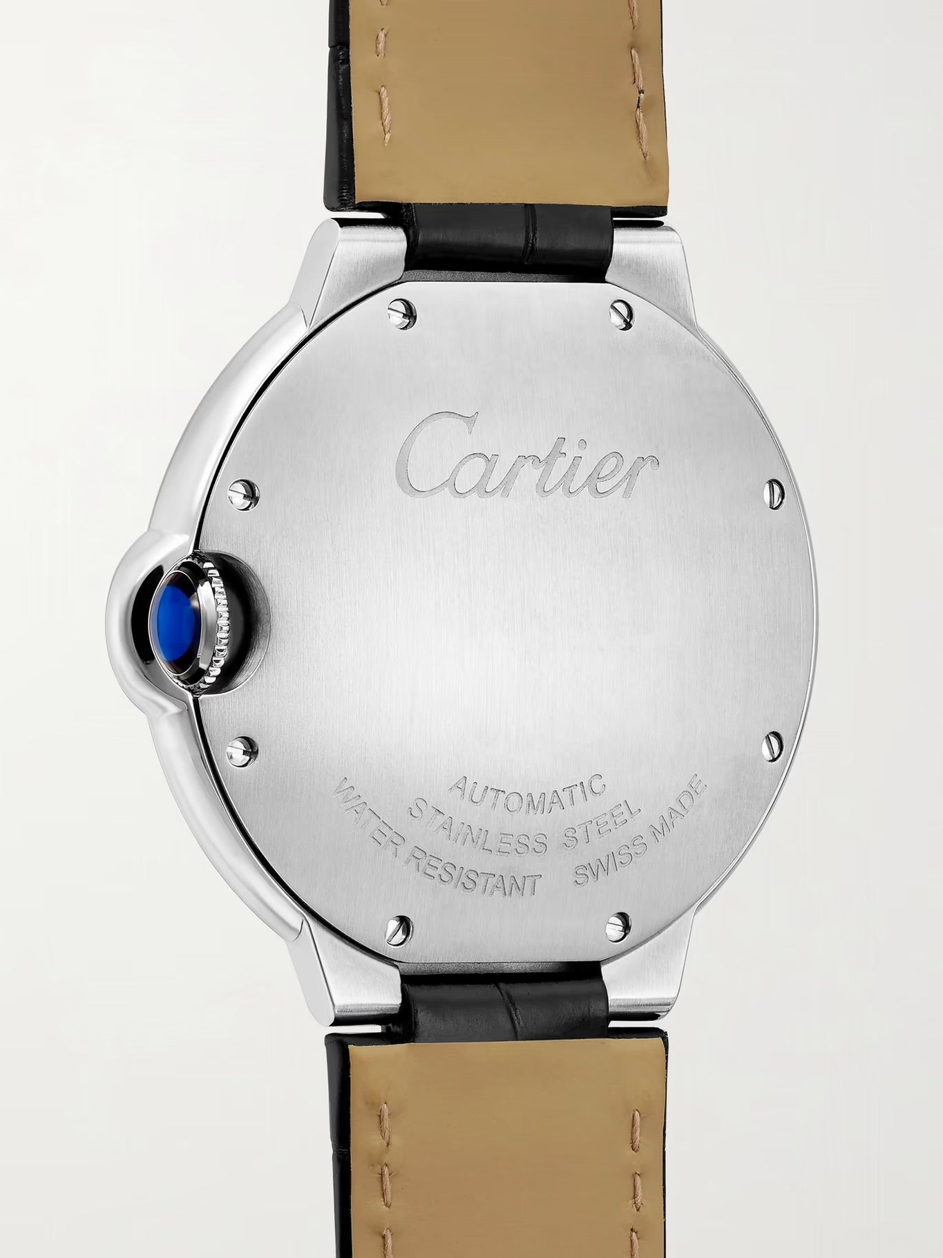 Cartier Ballon Bleu de Cartier 36mm Automatic Stainless Steel and Alligator Watch