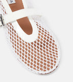 Alaïa Mesh Mary Jane Ballet Flats