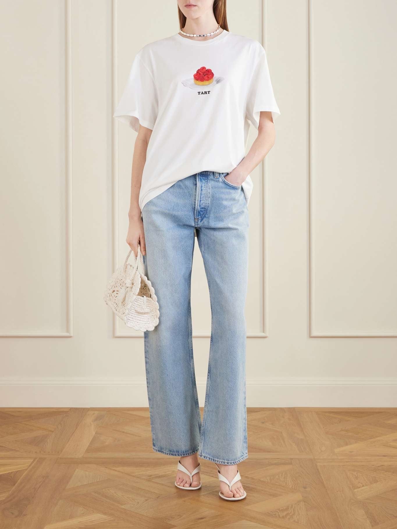 Tart Printed Cotton-Jersey T-Shirt