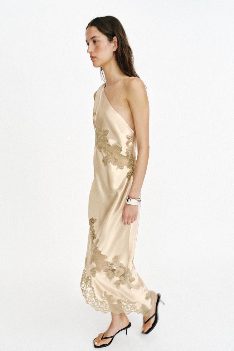 Asymmetric Camisole Dress