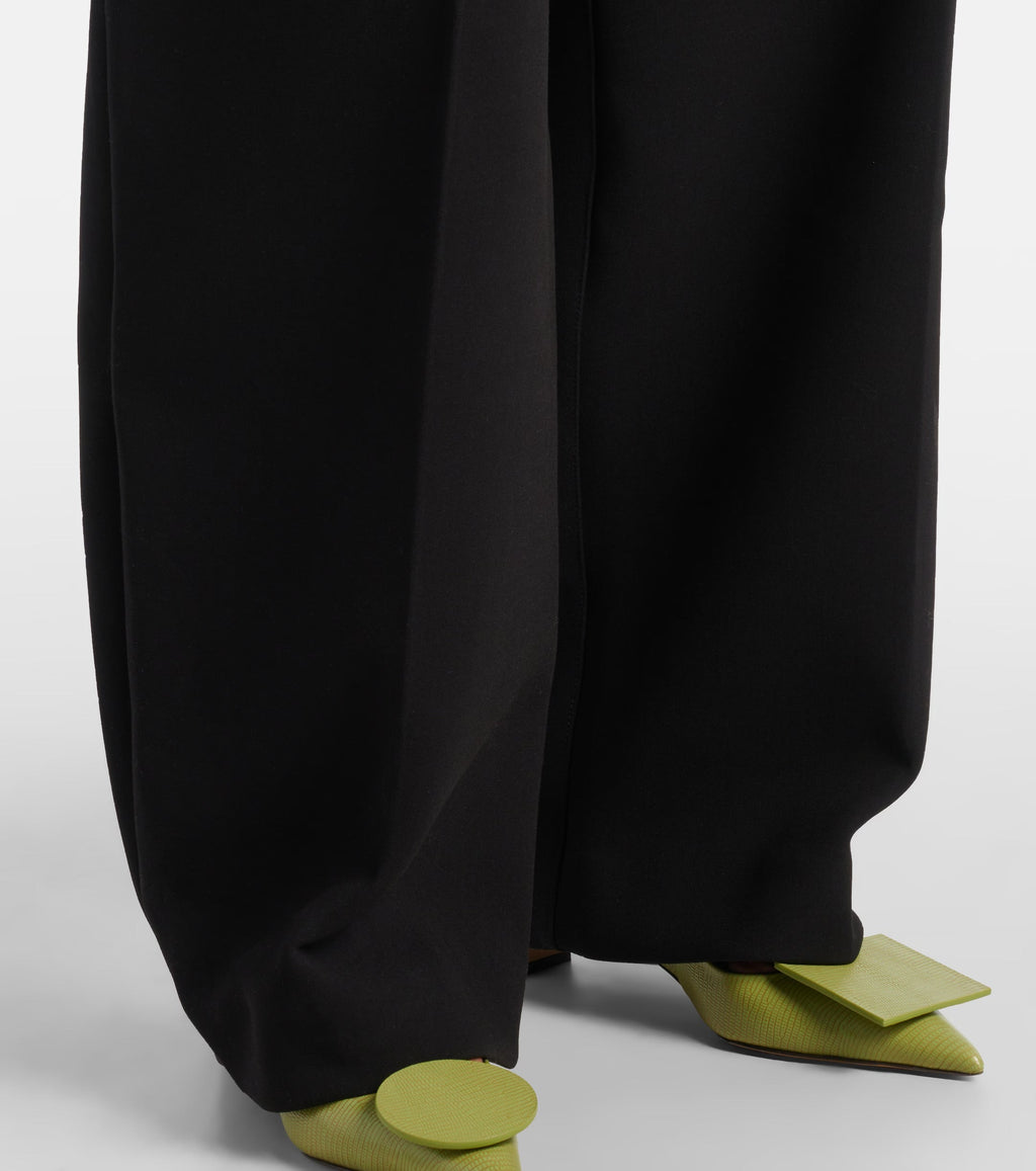 Jacquemus Ovalo Wide-Leg Pants