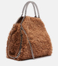 Falabella Faux Shearling Mini Shoulder Bag