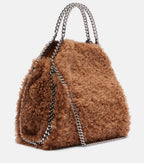 Falabella Faux Shearling Mini Shoulder Bag