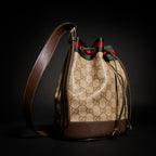 Gucci Venice Small Bucket Bag in GG Canvas