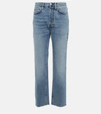 Toteme High-Rise Straight Jeans