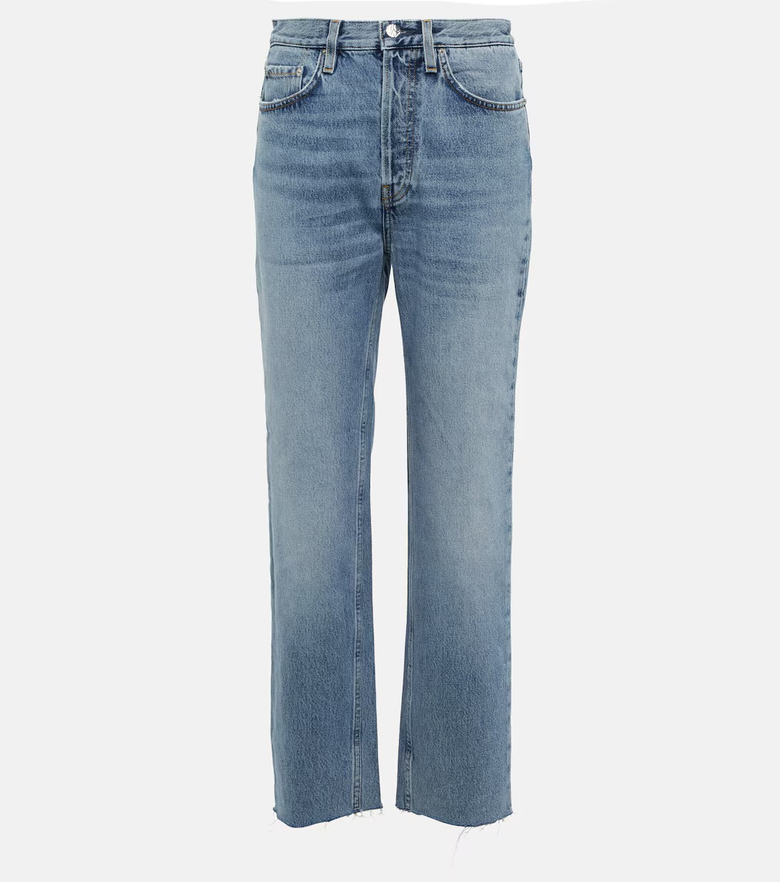 Toteme High-Rise Straight Jeans