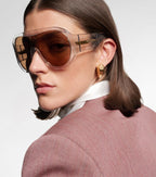 Bottega Veneta Mask Shield Sunglasses