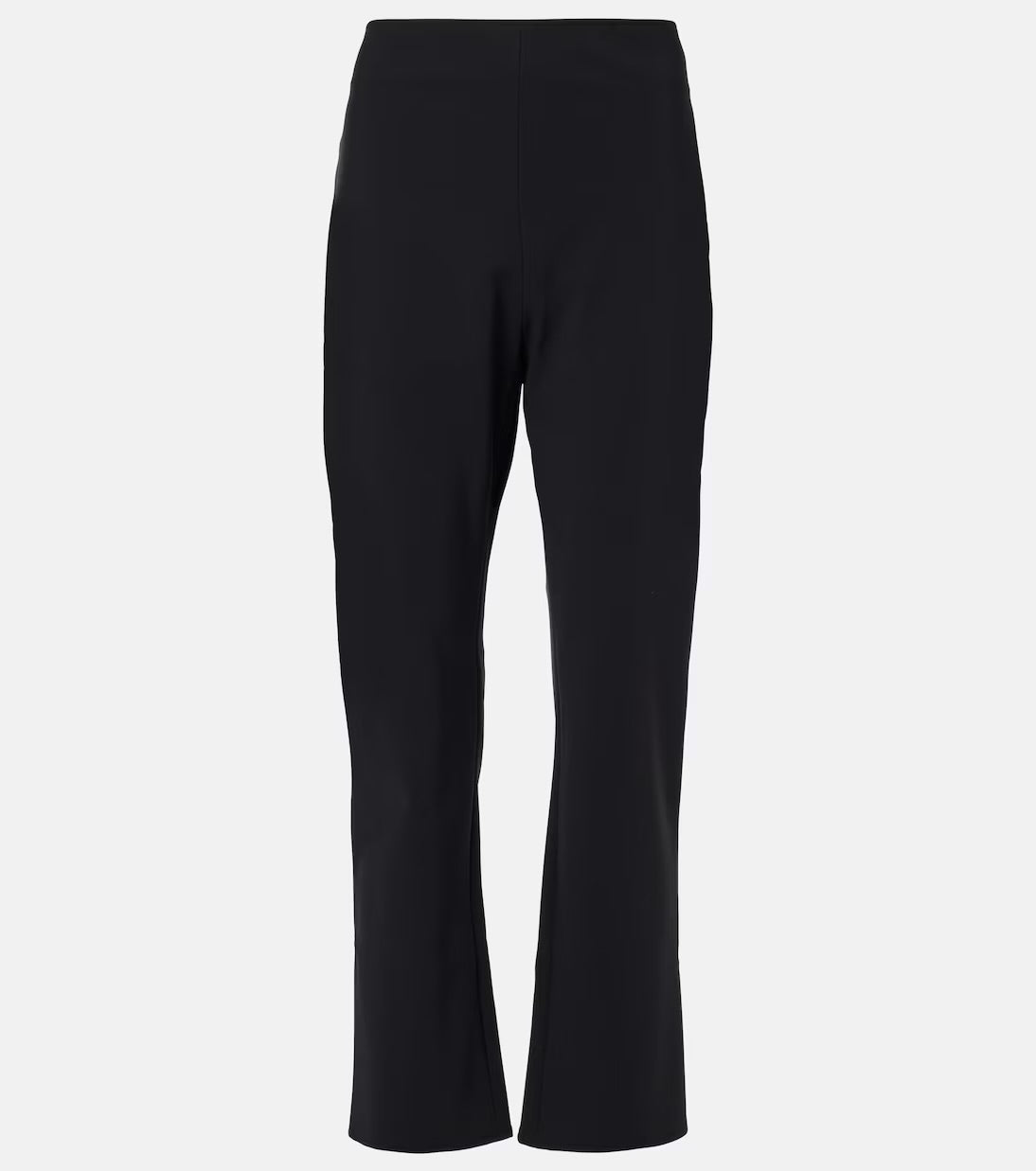 RÓHE Scuba Cropped Slim Pants in Black