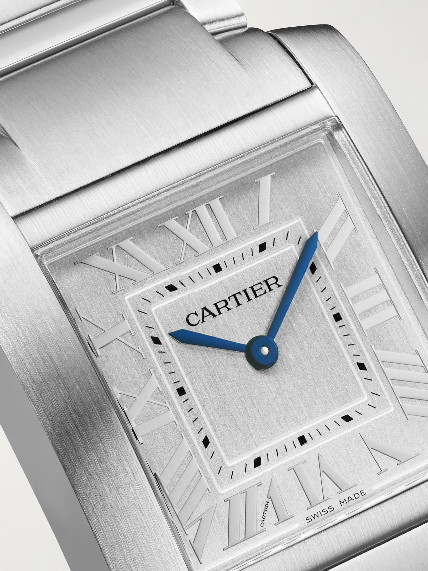 Cartier Tank Française Small Stainless Steel Watch