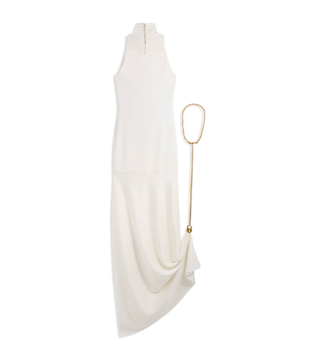Schiaparelli Keyhole Padlock and Chain Gown