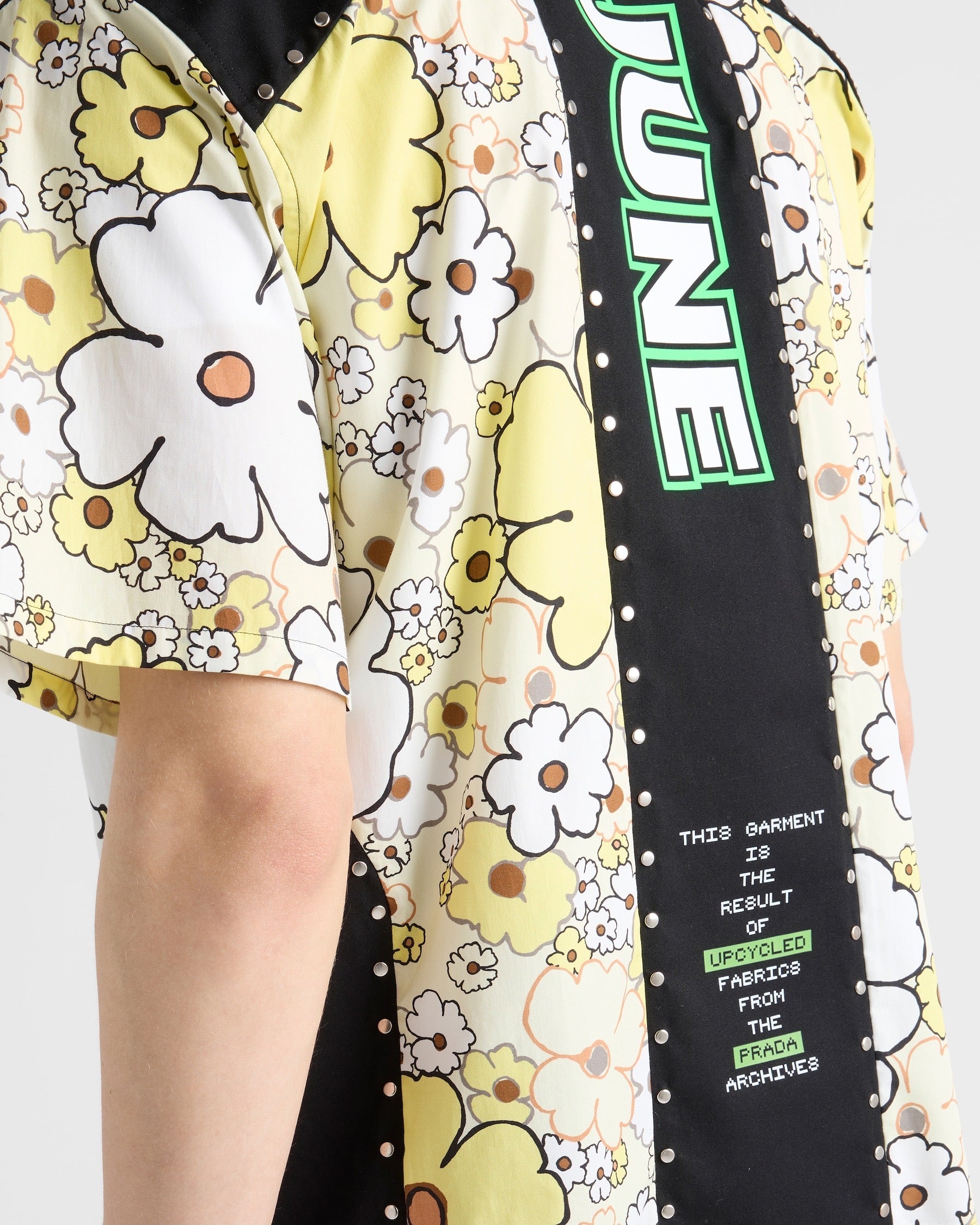 Prada Time Capsule Floral Print Shirt