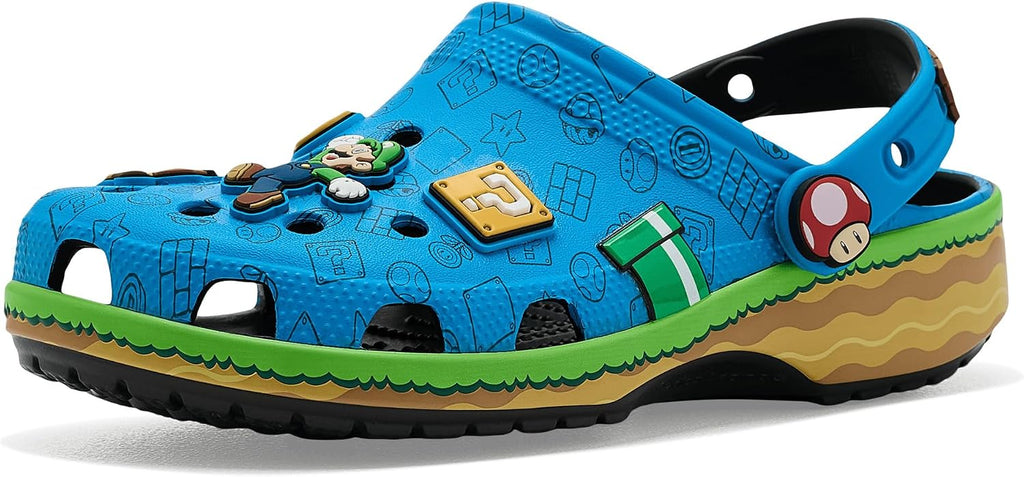 Crocs Unisex Kids Super Mario Classic Clog