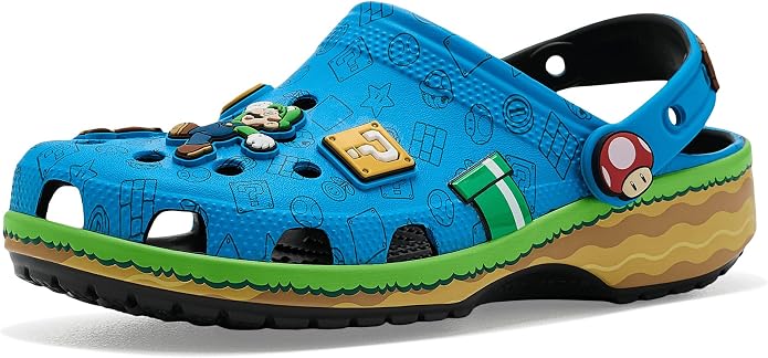 Crocs Unisex Kids Super Mario Classic Clog