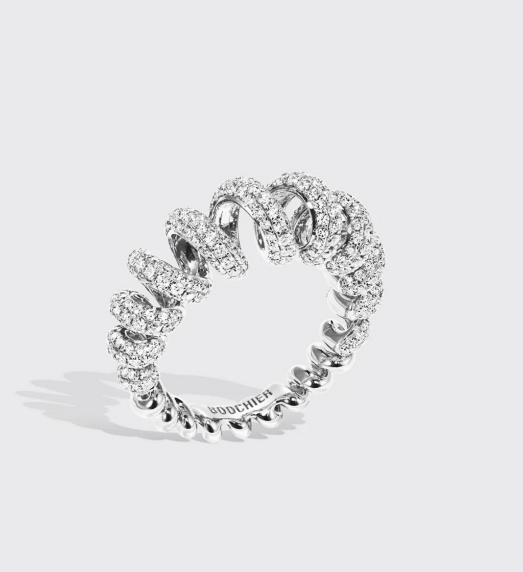 Jumbo Diamond Slinkee Ring