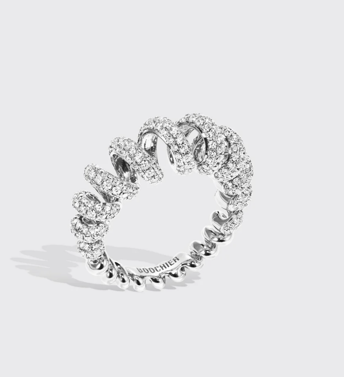 Jumbo Diamond Slinkee Ring