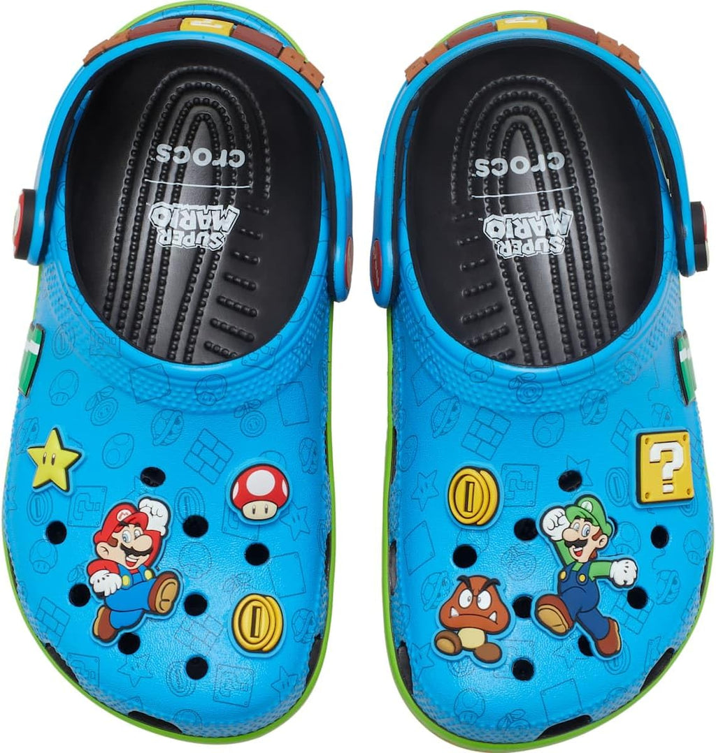 Crocs Unisex Kids Super Mario Classic Clog