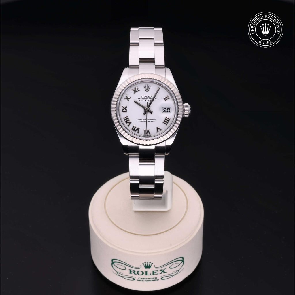 Rolex Lady-Datejust 28 — Ref. 279174 — Oystersteel & White Gold