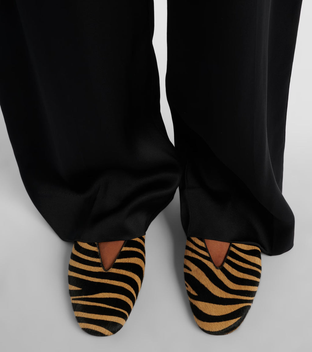 Luna Calf Hair Ballet Flats