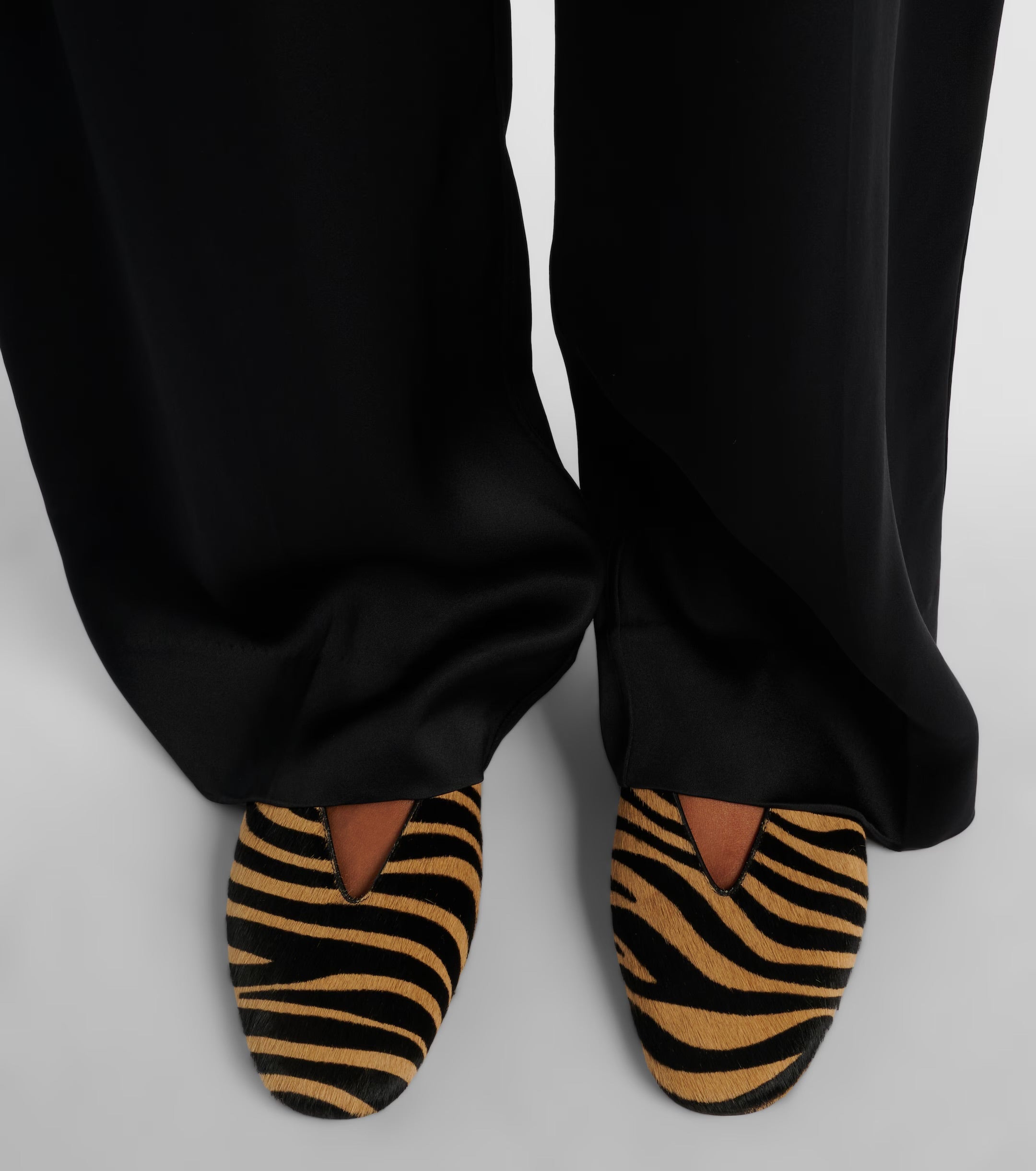 Luna Calf Hair Ballet Flats