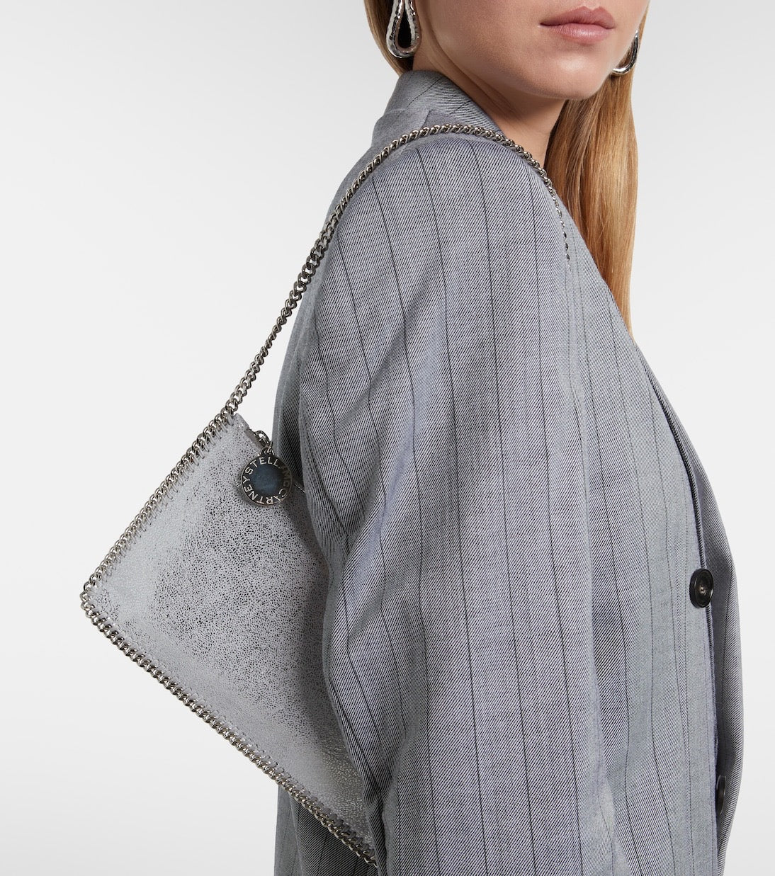 Stella McCartney Falabella Mini Metallic Shoulder Bag