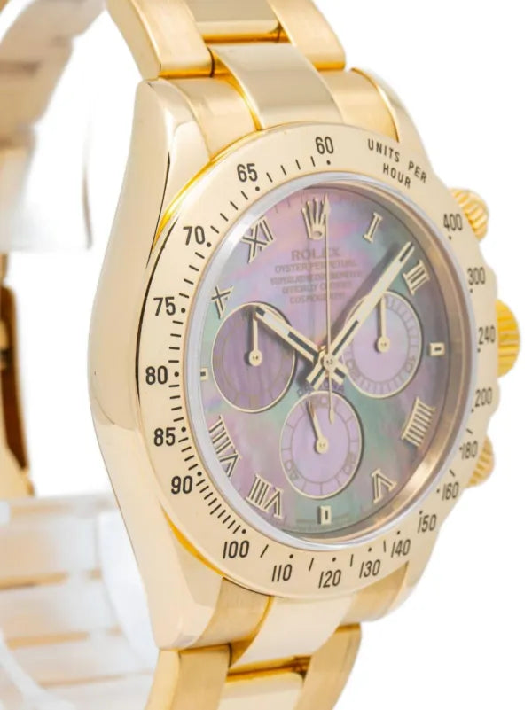Rolex Cosmograph Daytona in Yellow Gold with Mother-of-Pearl Dial