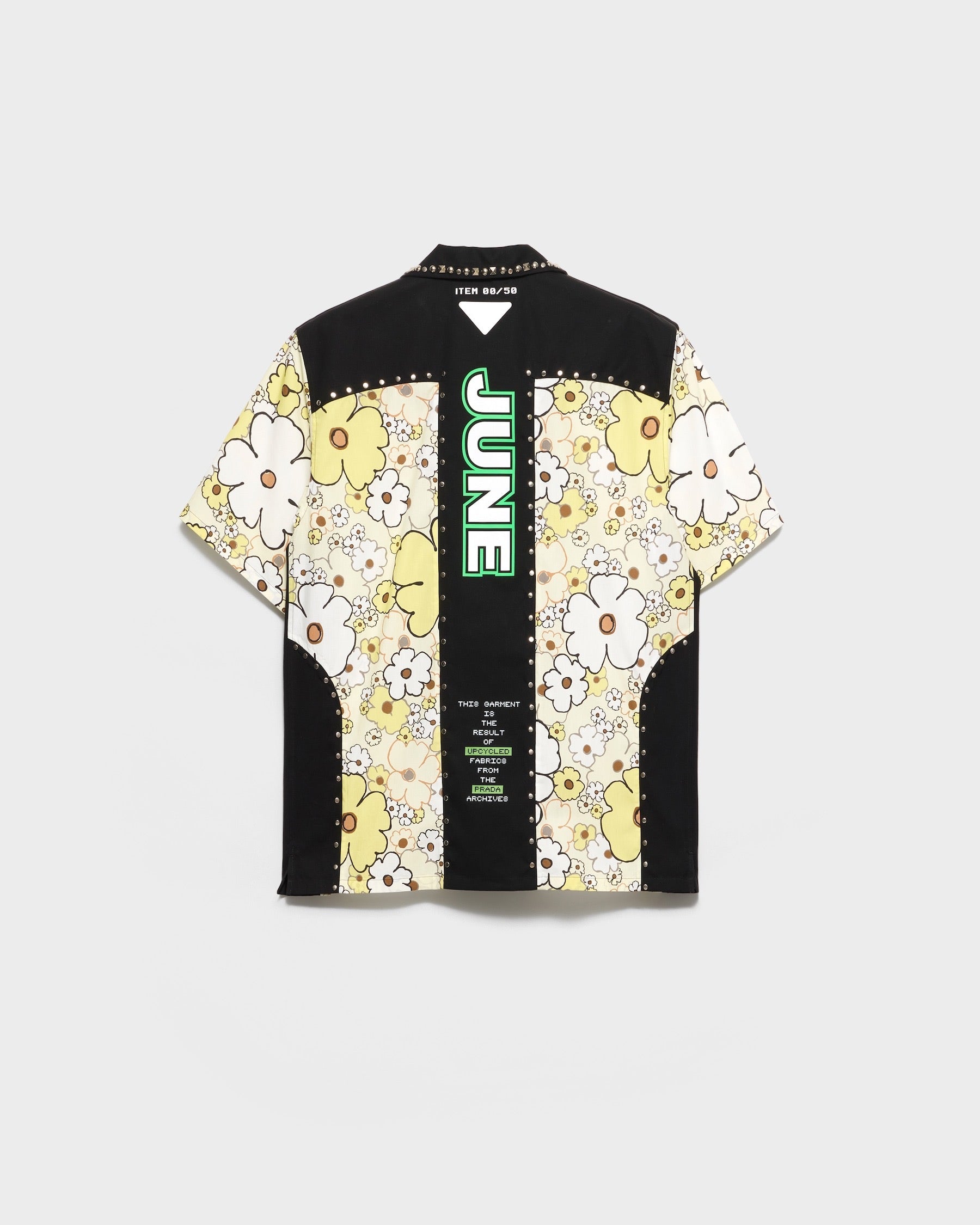 Prada Time Capsule Floral Print Shirt