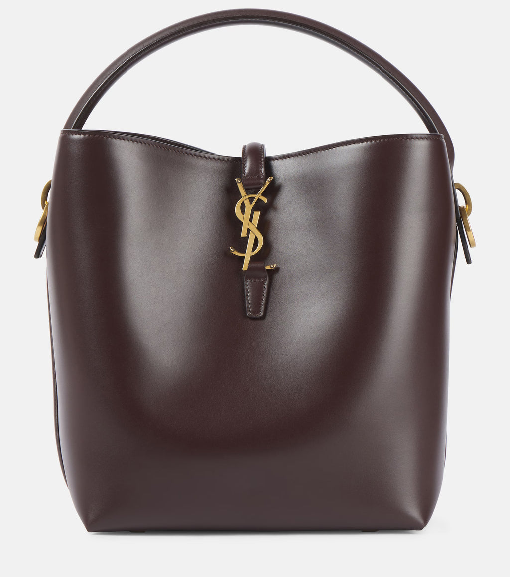 Saint Laurent Le 37 Leather Bucket Bag