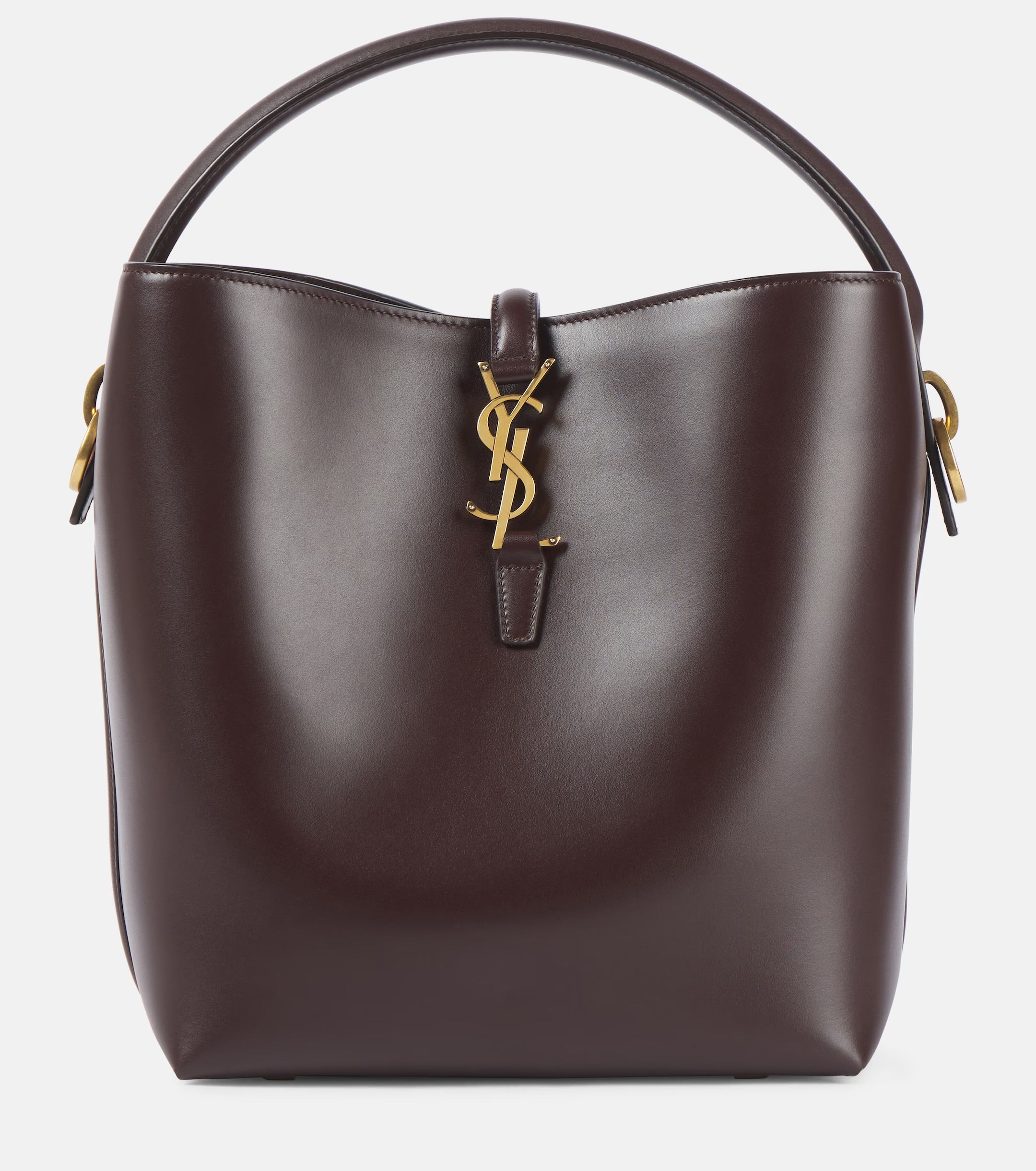 Saint Laurent Le 37 Leather Bucket Bag