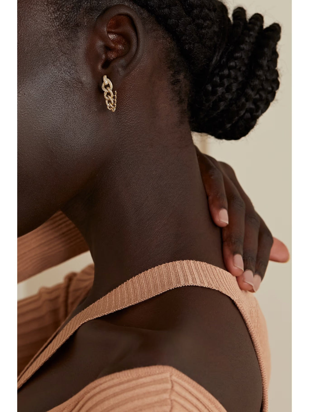Convertible Diamond Earrings, 18K Gold