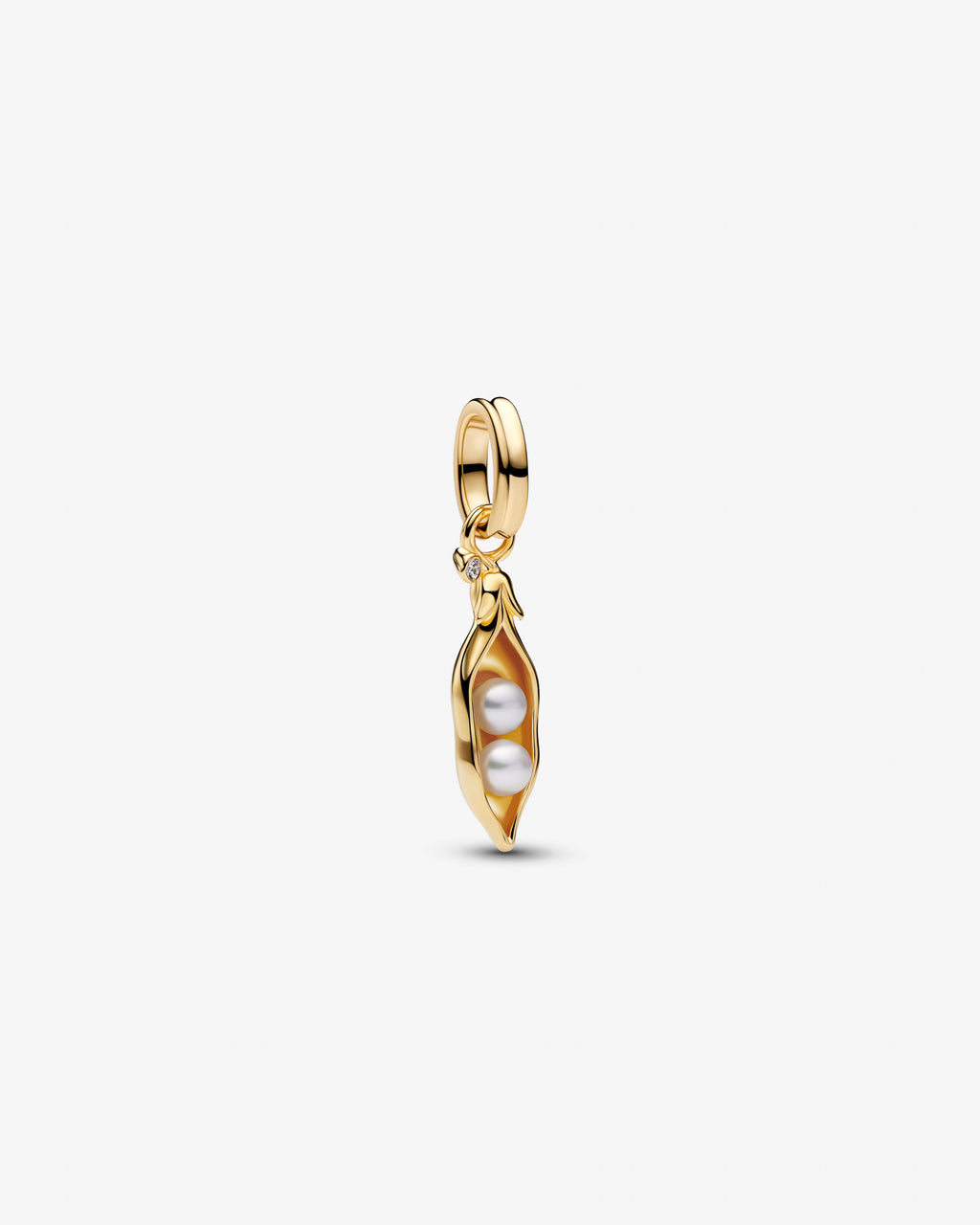Pandora Peas In A Pod Pendant Pearl Gold