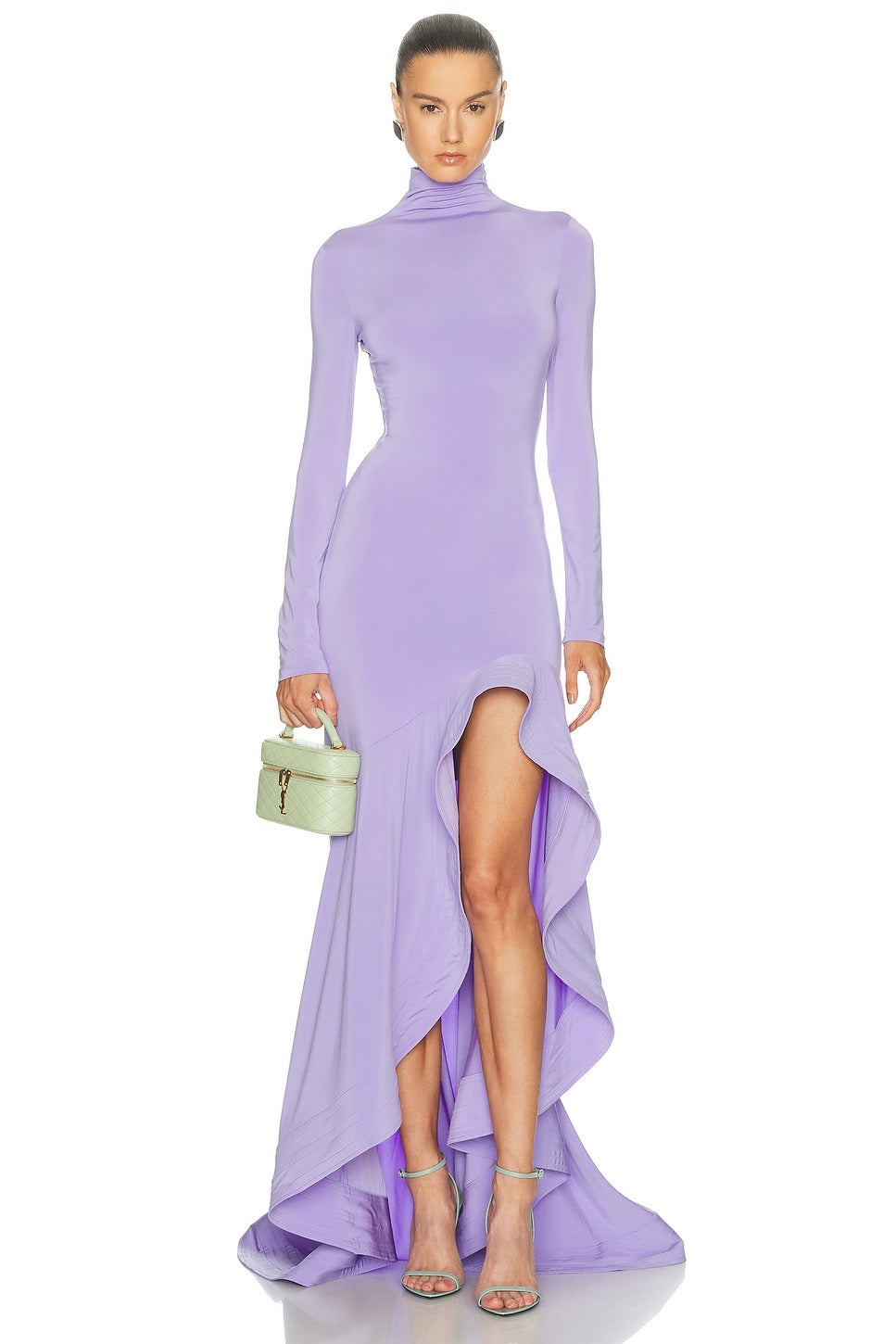 Stella McCartney Crêpe Jersey Frill Cocktail Dress