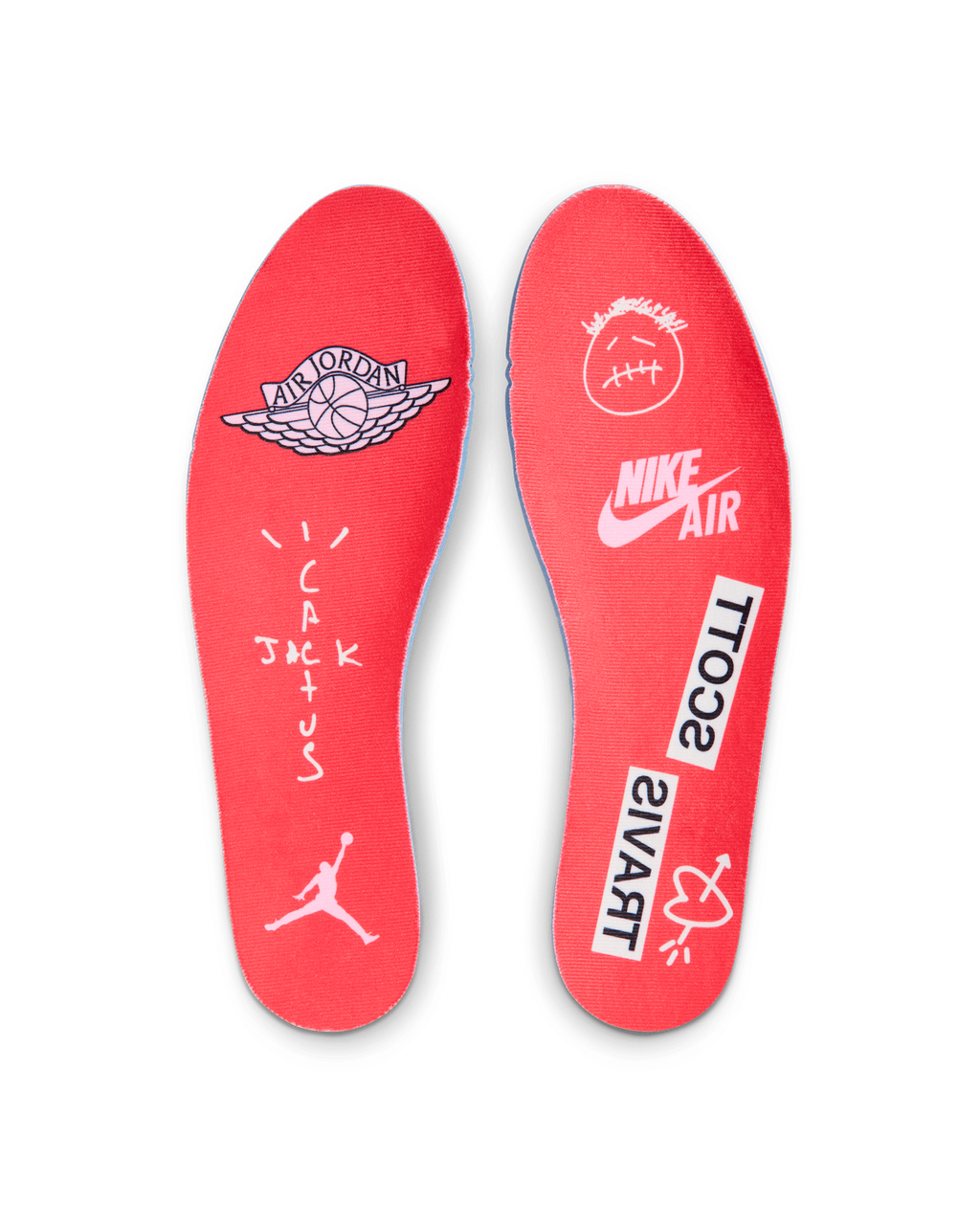 Air Jordan 1 Low x Travis Scott 'Shy Pink & Tropical Pink'