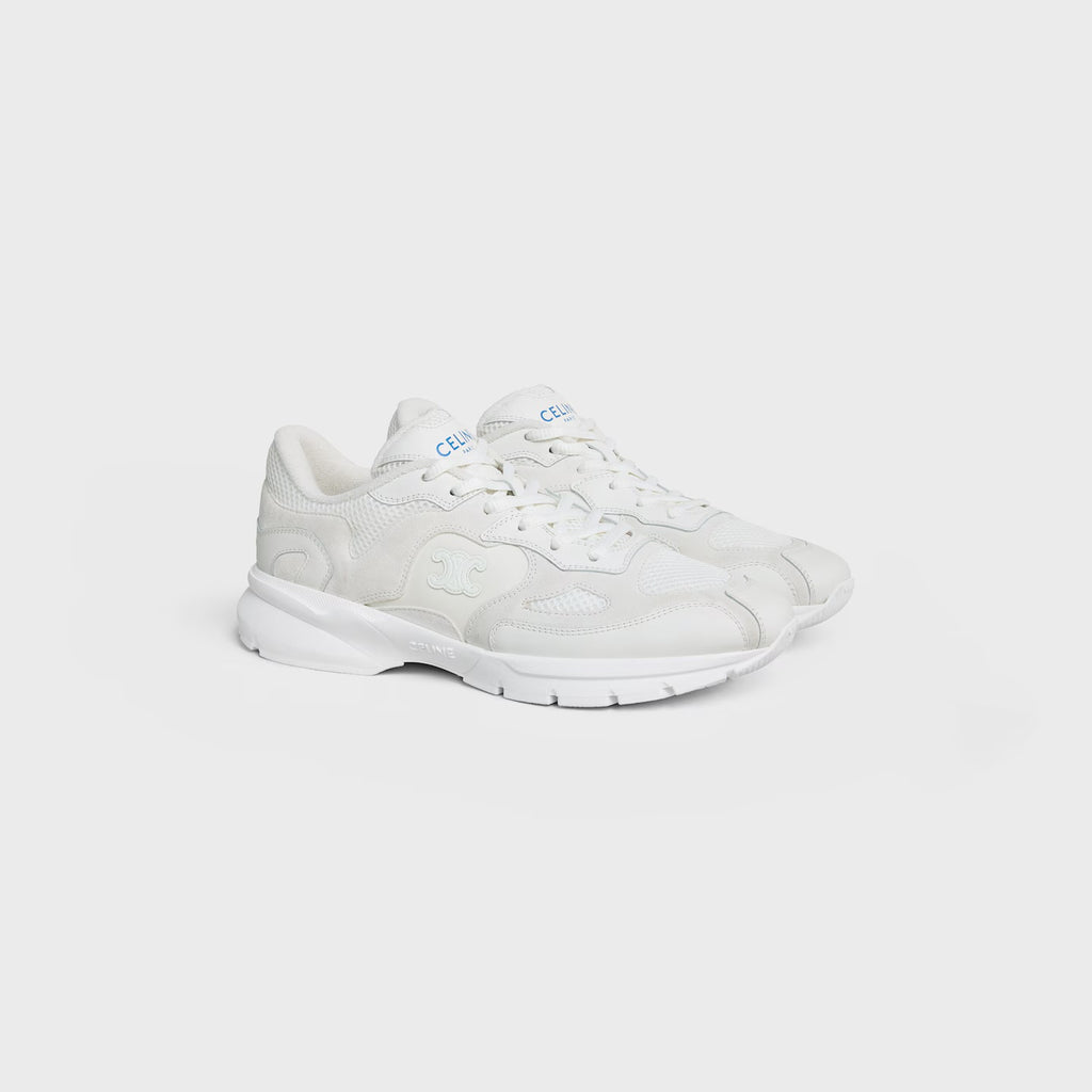 Celine Runner Sneaker in Calfskin, Suede & Mesh