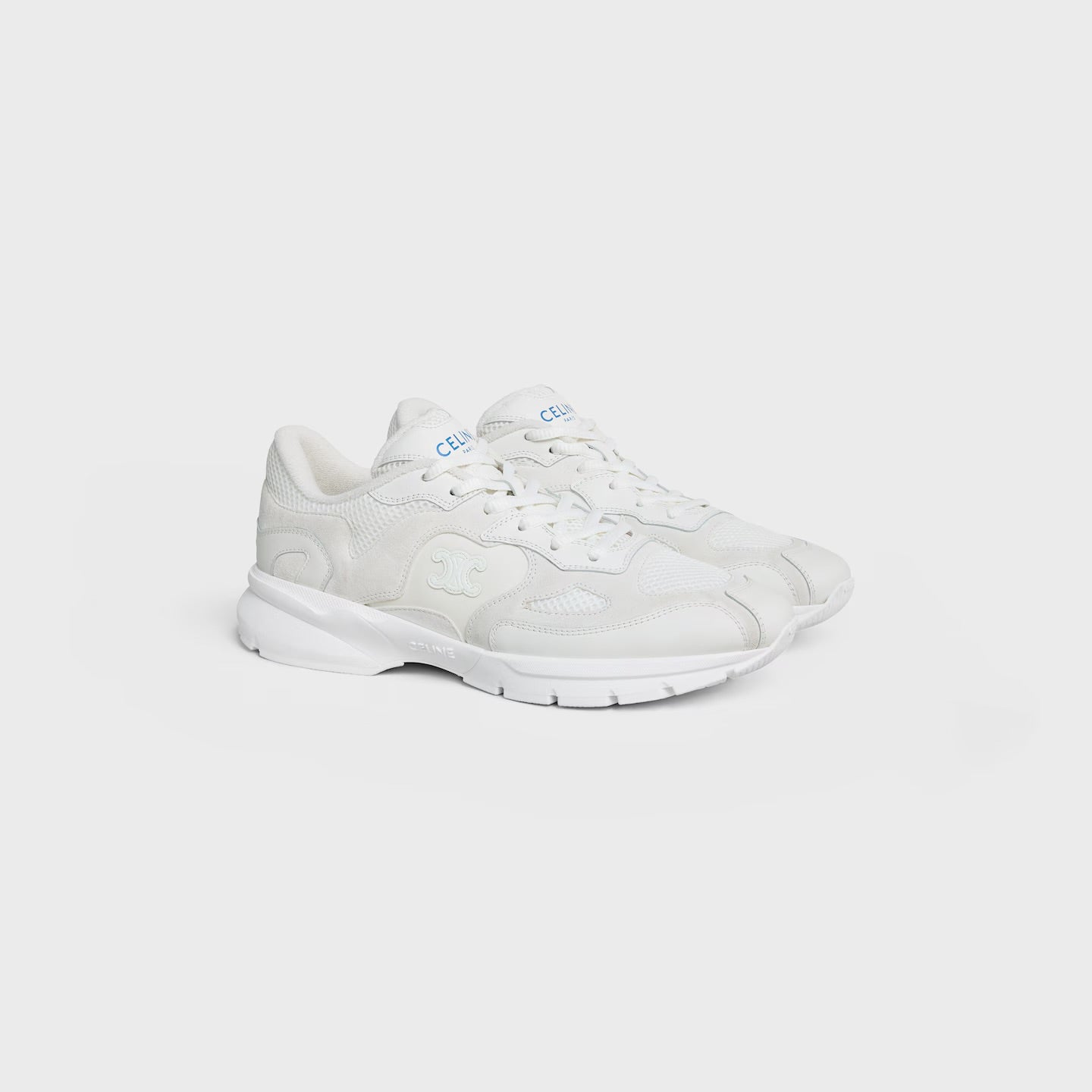 Celine Runner Sneaker in Calfskin, Suede & Mesh