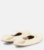 Leather Ballet Flats